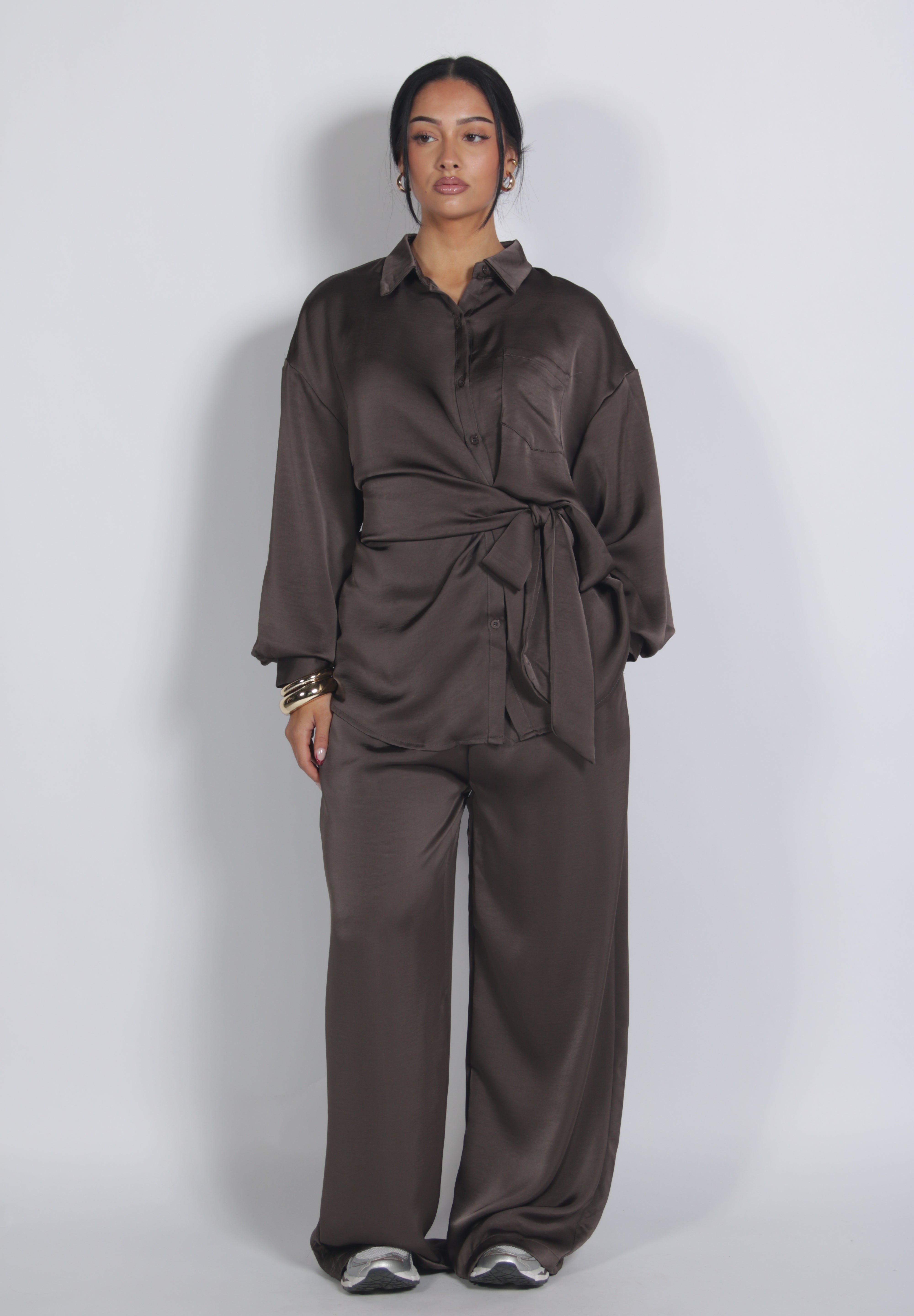 Silk set Taupe