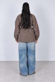 Blair windbreaker Brown