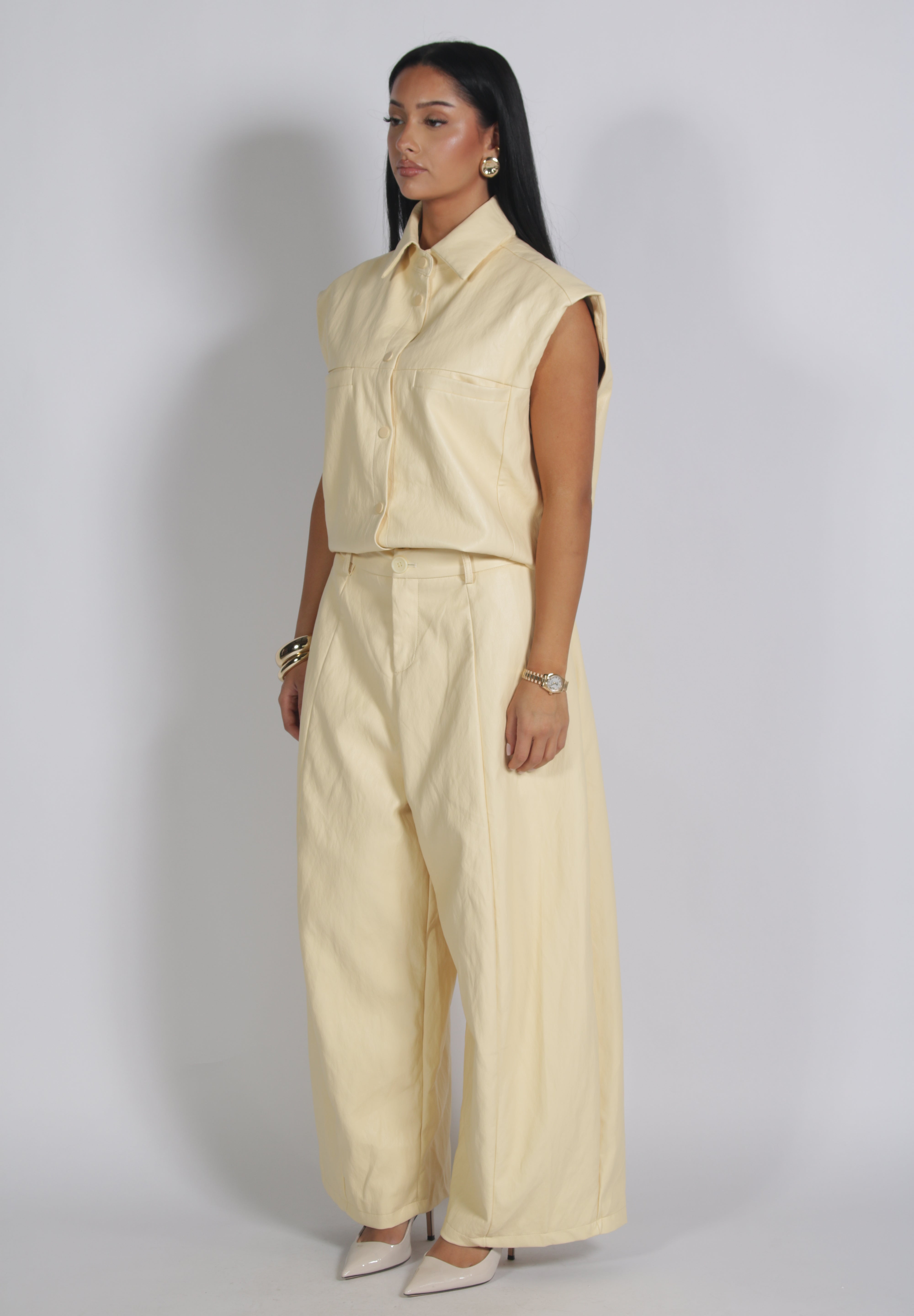 Amber gilet Yellow