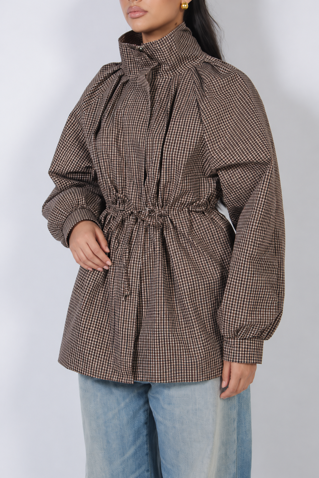 Blair windbreaker Brown