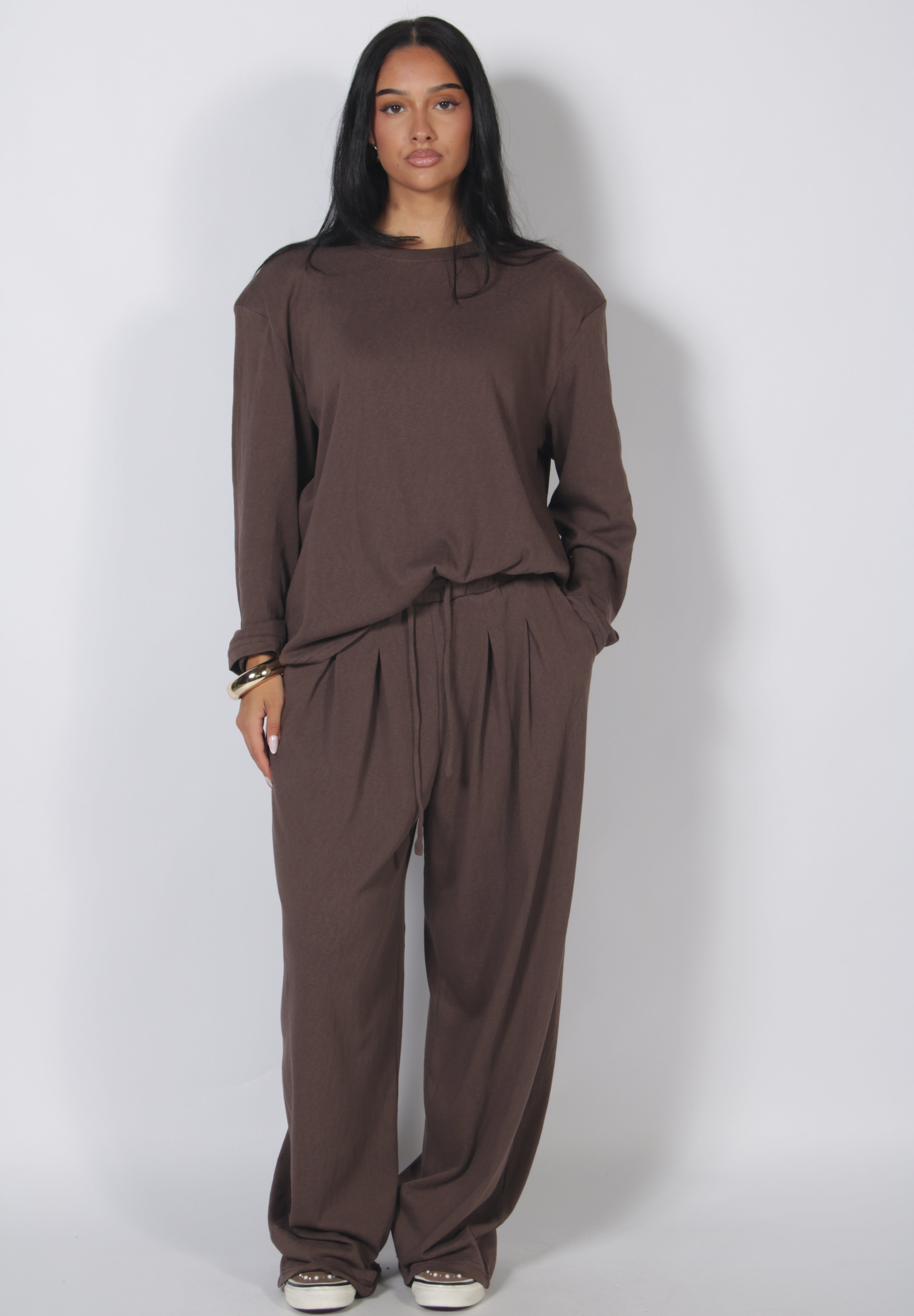 Elva set Brown