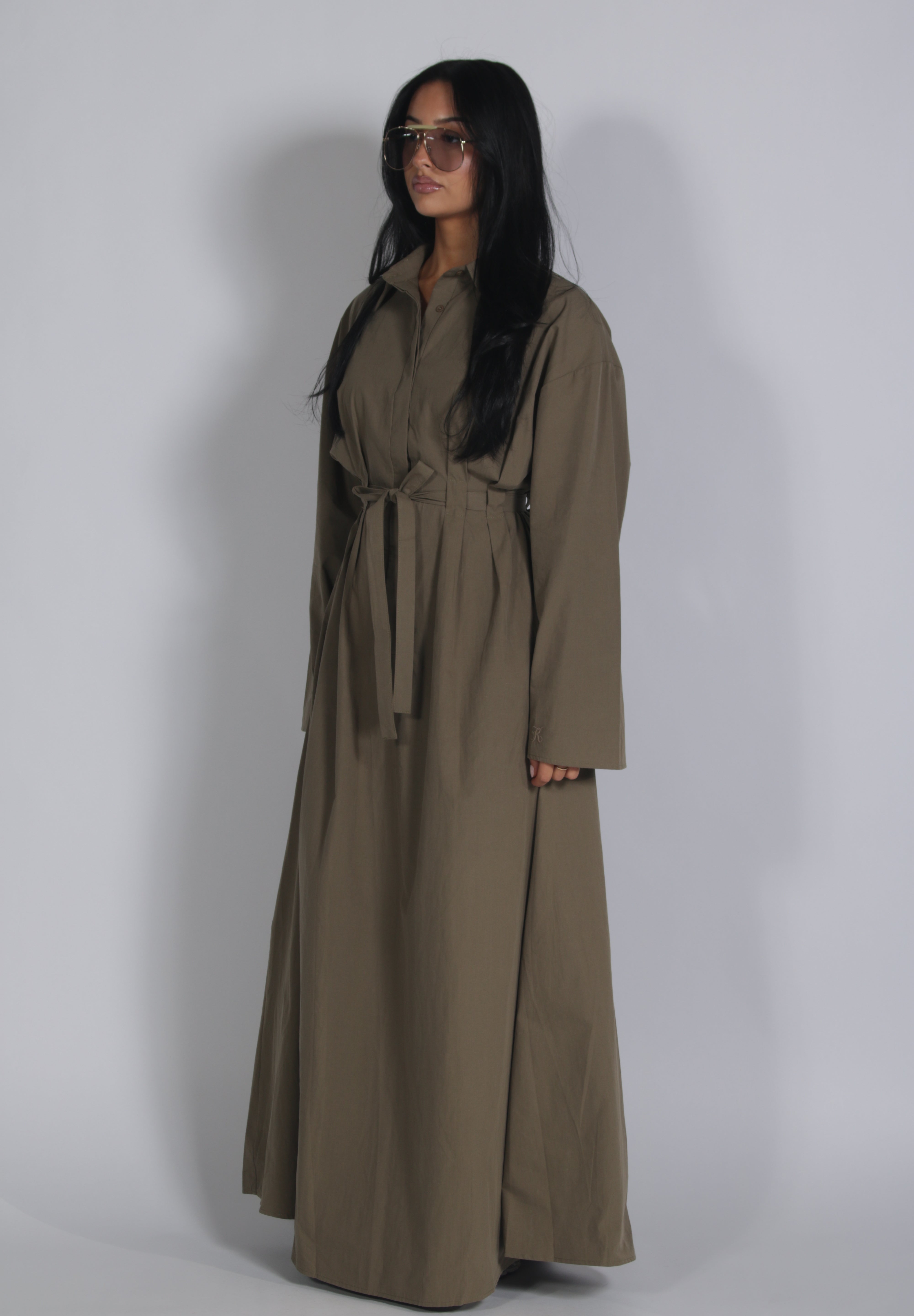 Wissal dress Olive
