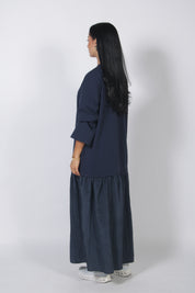 Mikki longsleeve dress Navy