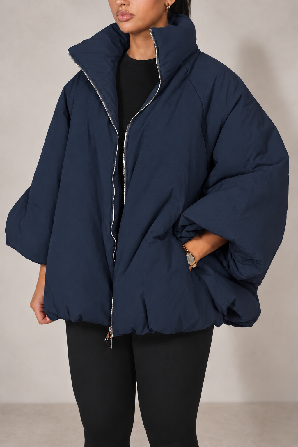 Amaya puffer Navy