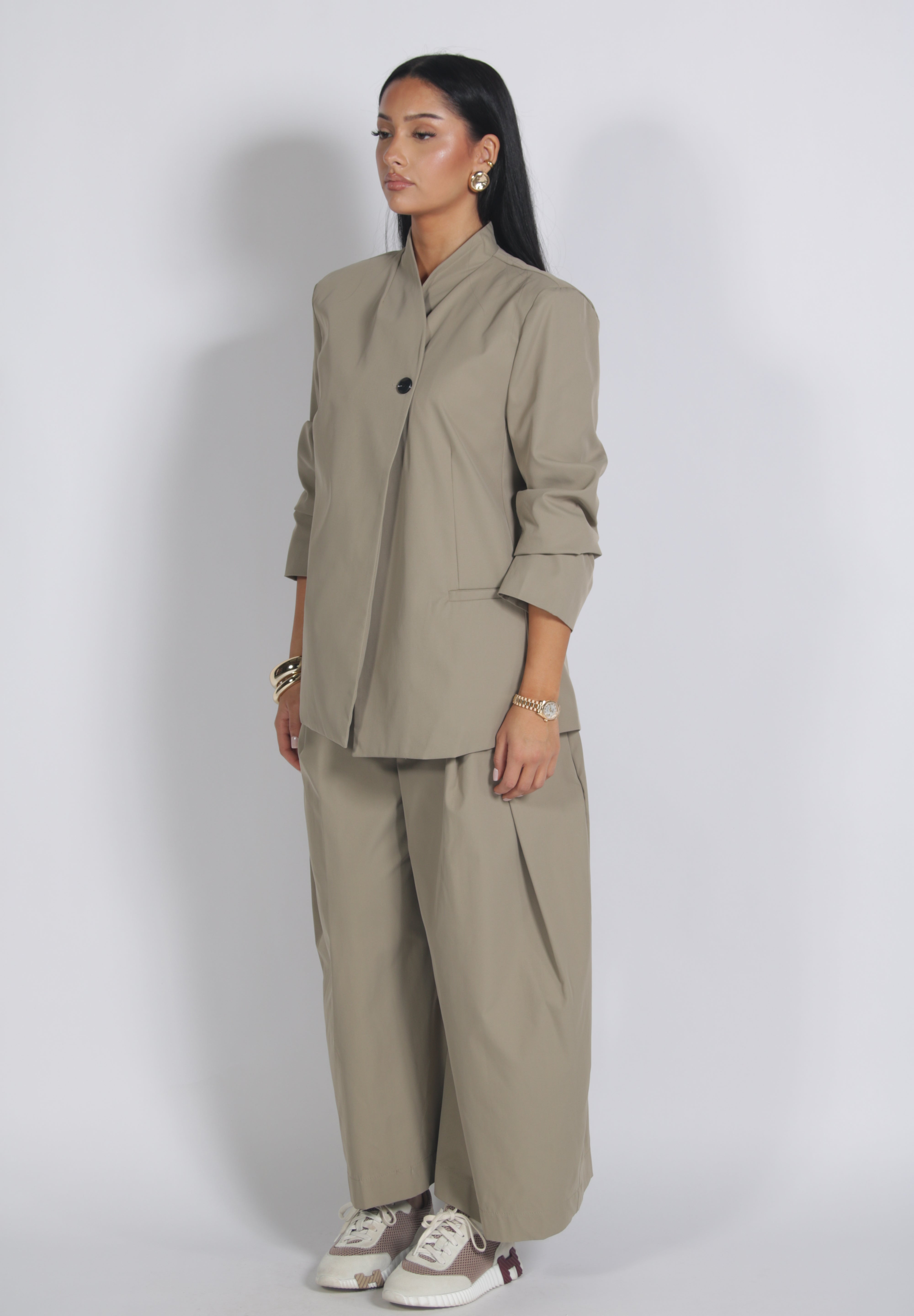 Chèrie blazer matcha