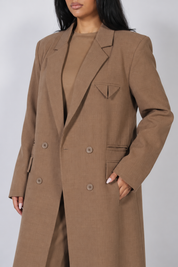 Leya coat Camel