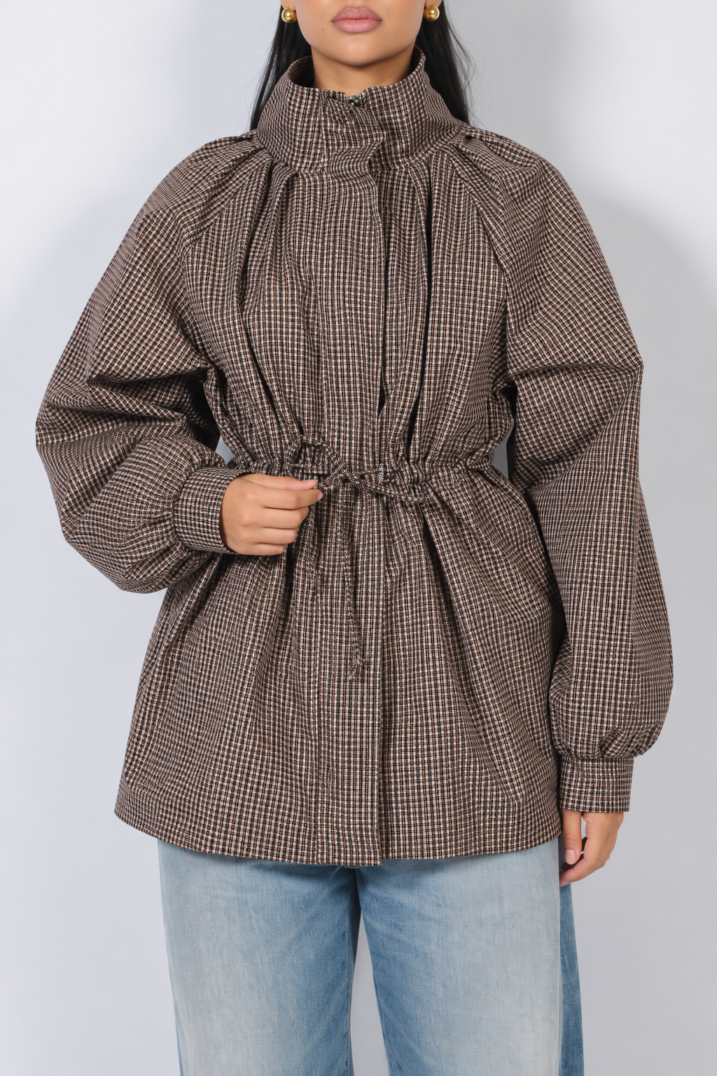 Blair windbreaker Brown