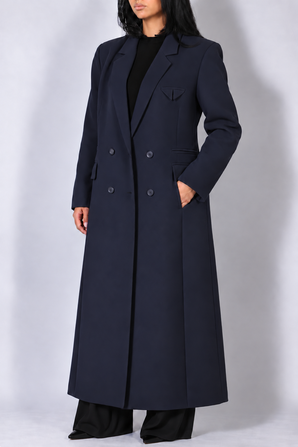 Leya coat Navy