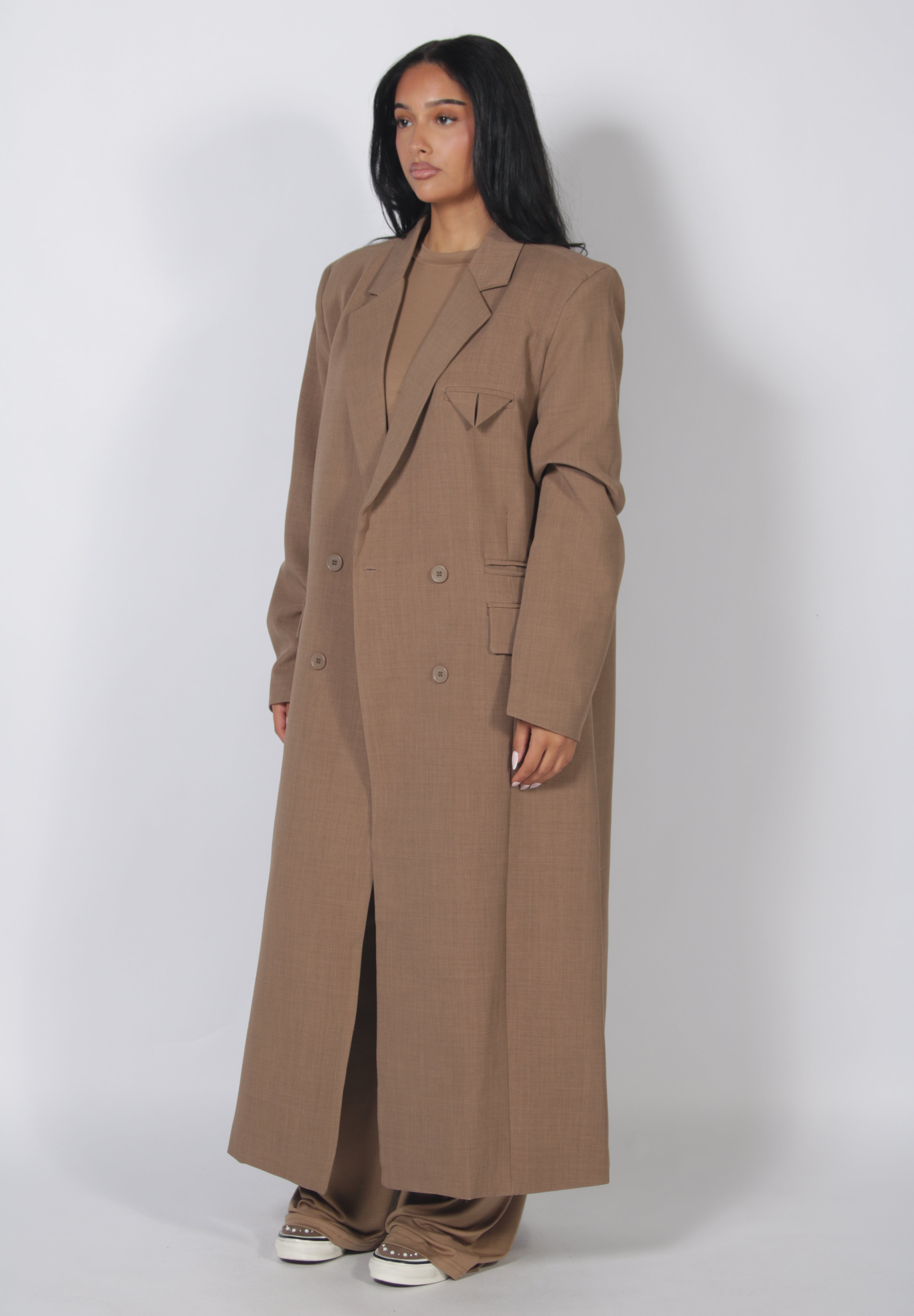 Leya coat Camel