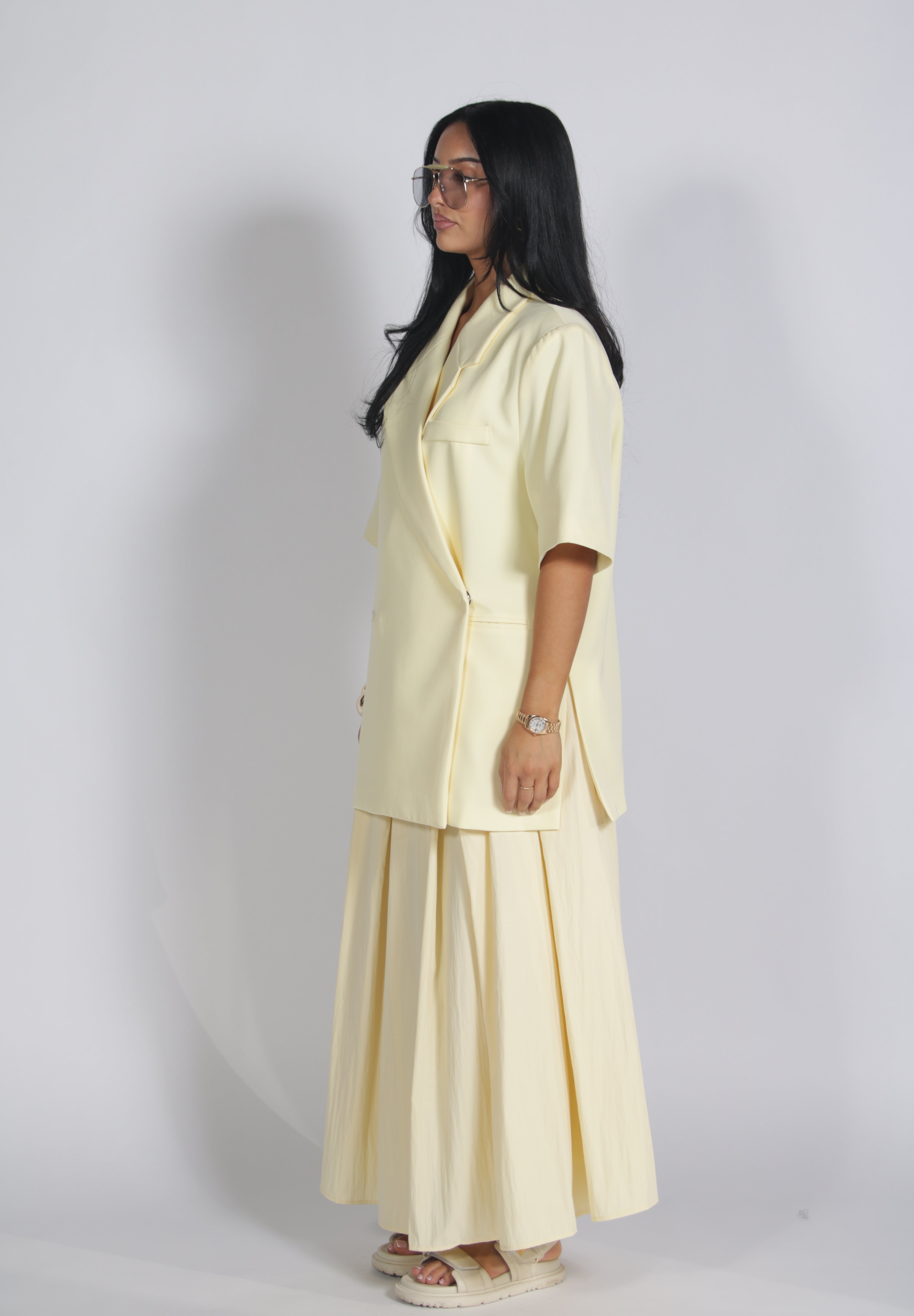 Summer Blazer Butteryellow