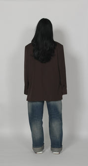Jess blazer Brown