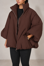 Amaya puffer Brown