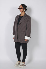 Winter Beau blazer Brown