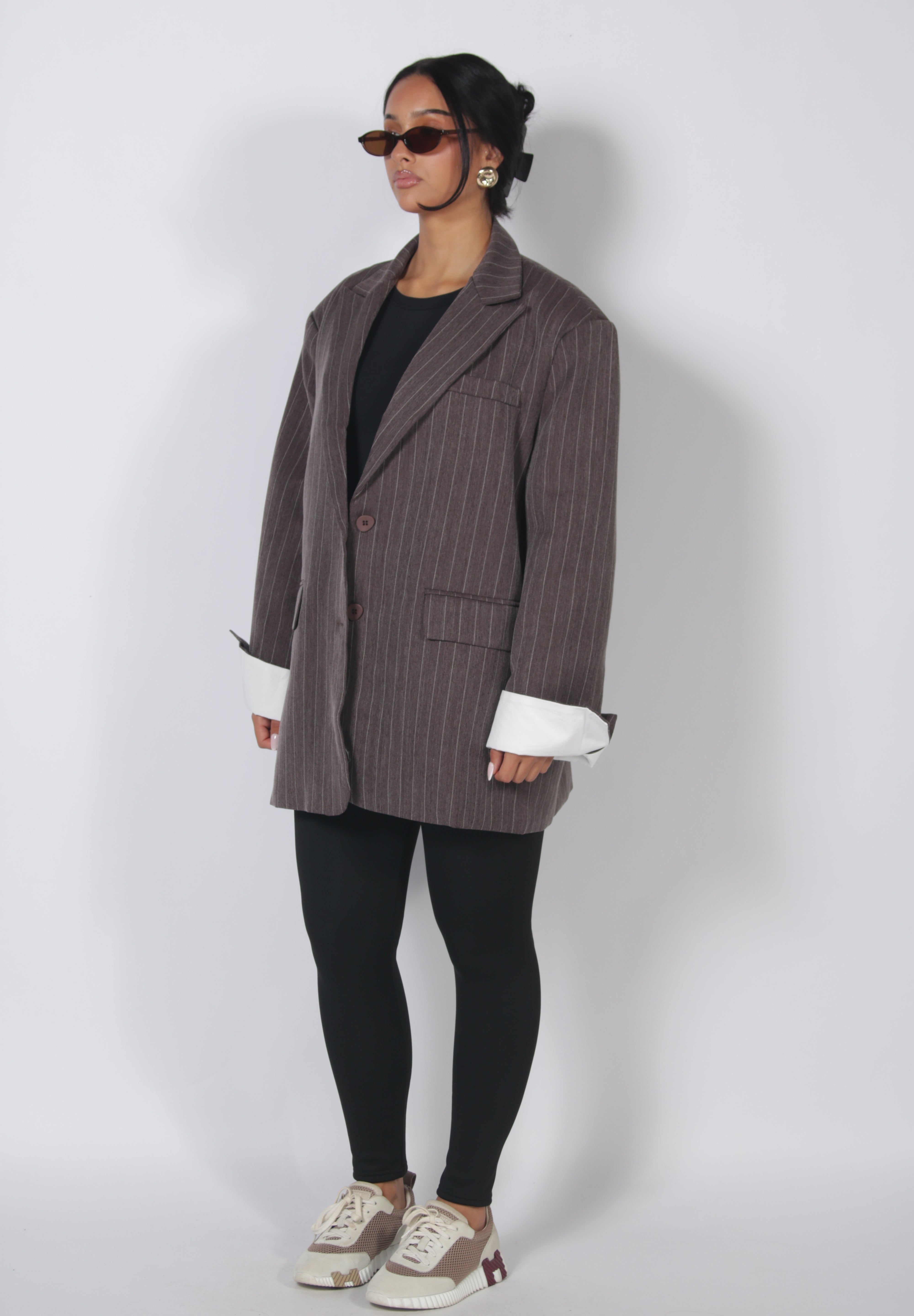 Winter Beau blazer Brown