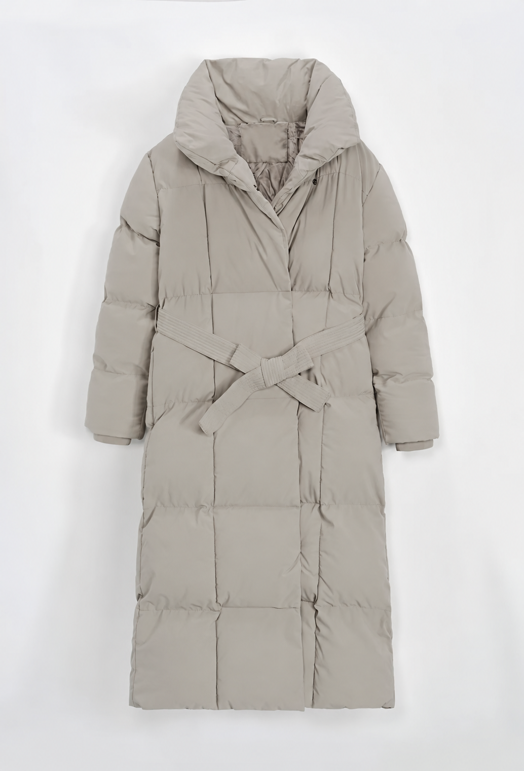 Longline puffer Cream