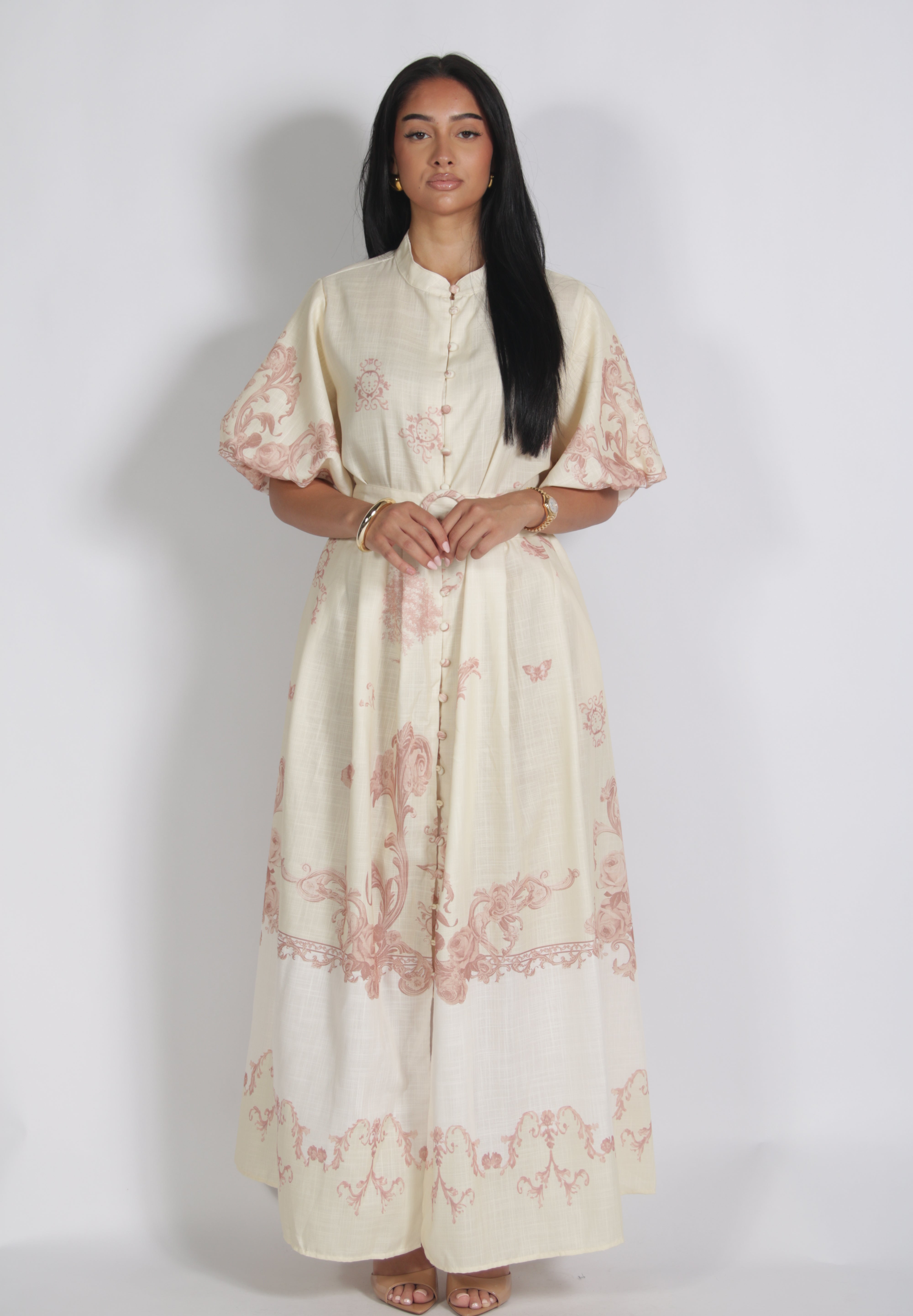 Noor dress Butteryellow