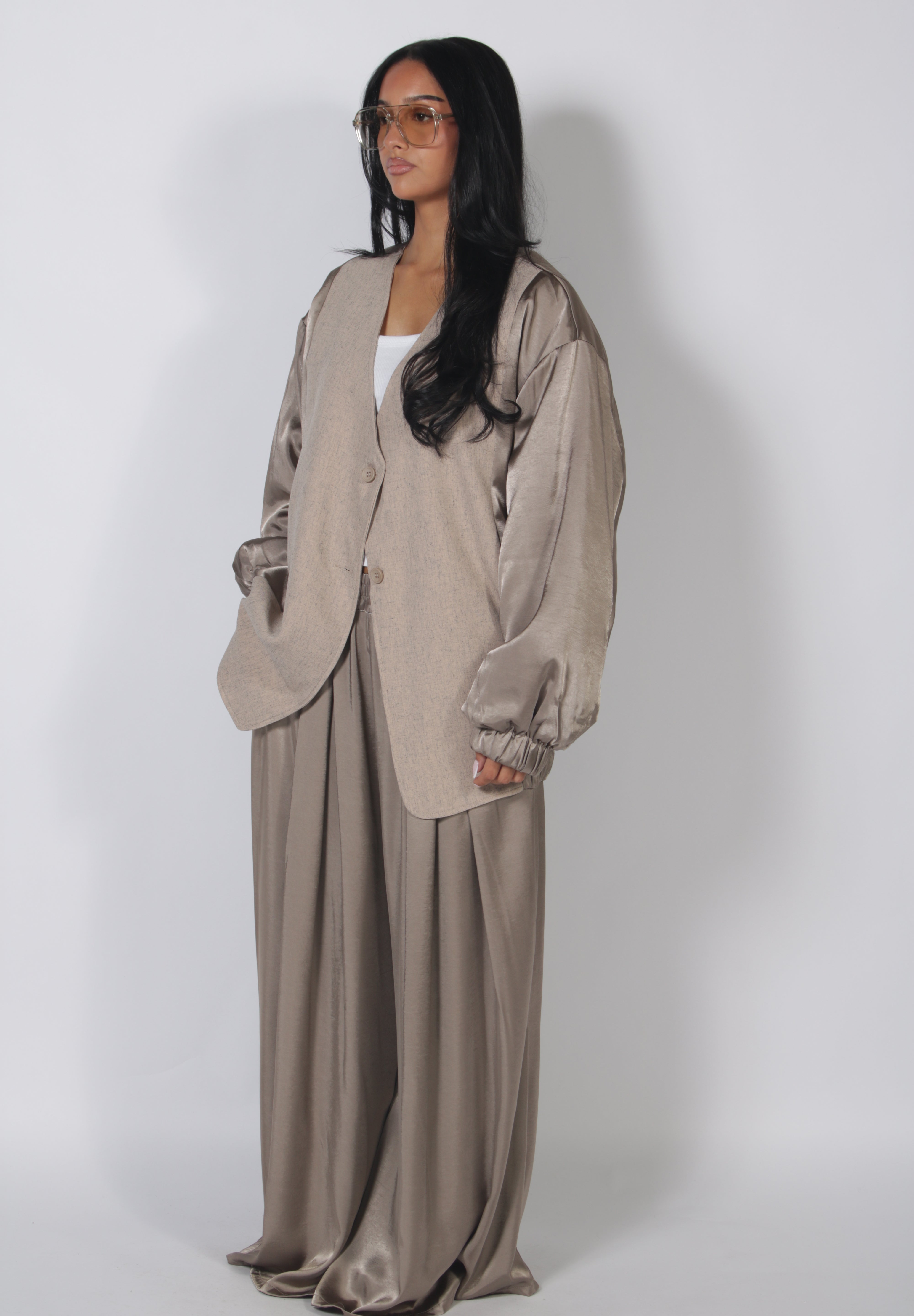 Rumi bomber Taupe