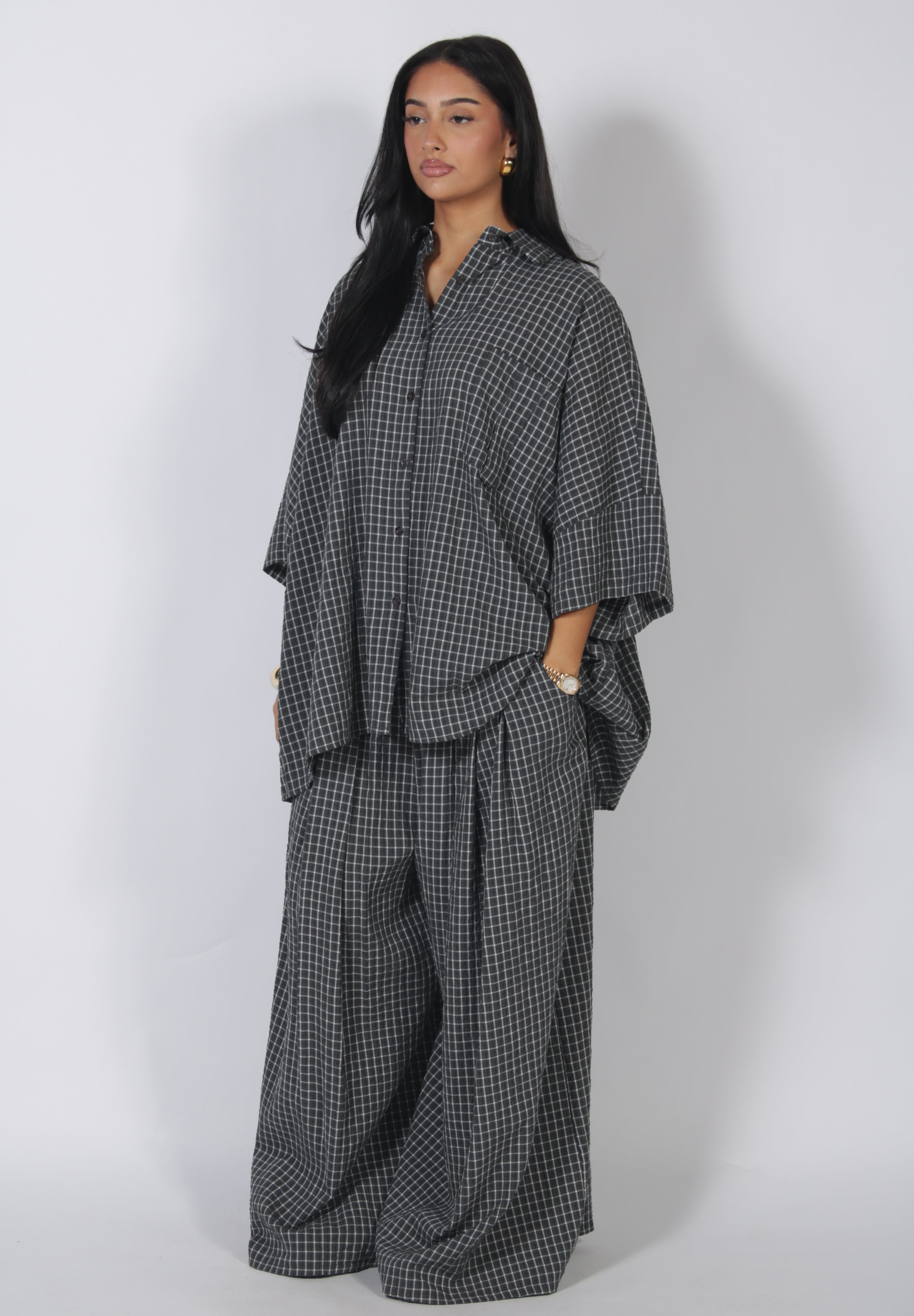 Retro set Dark Grey