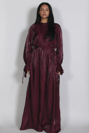 Esma dress Bordeaux