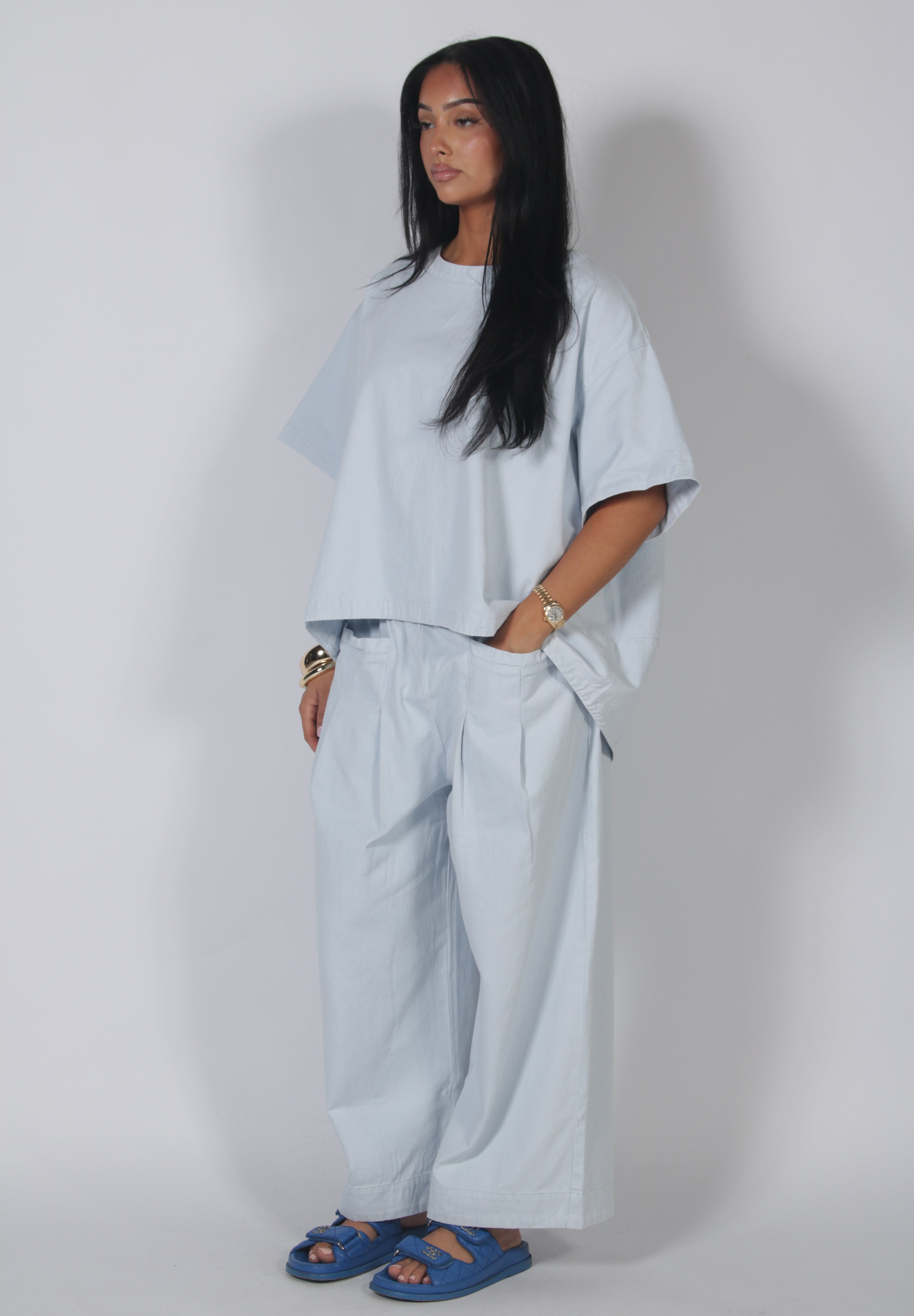 Jean set Light Blue