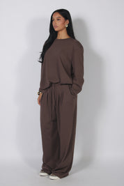 Elva set Brown