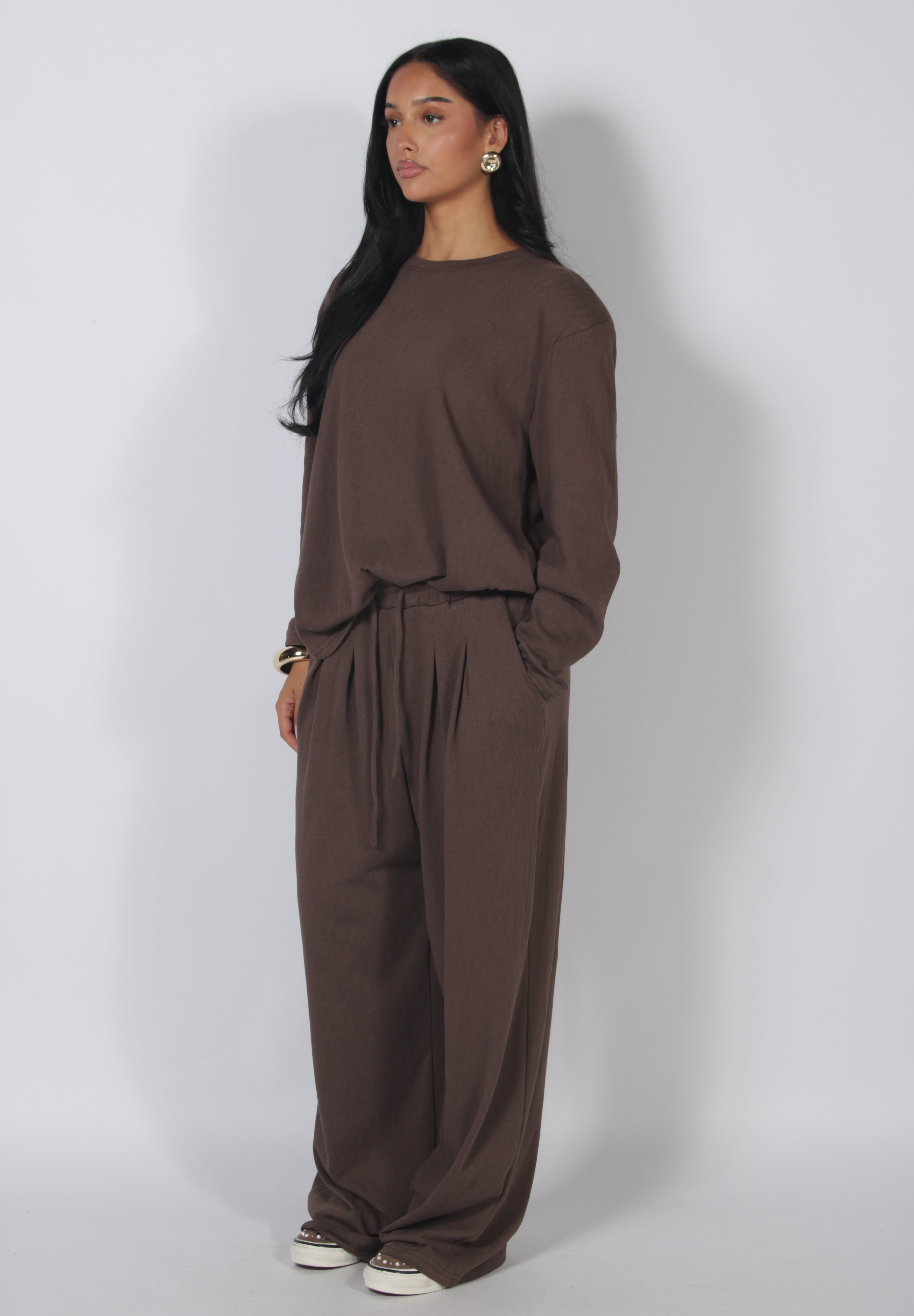 Elva set Brown