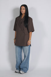 Summer blazer Brown