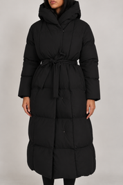 Hooded puffer Black
