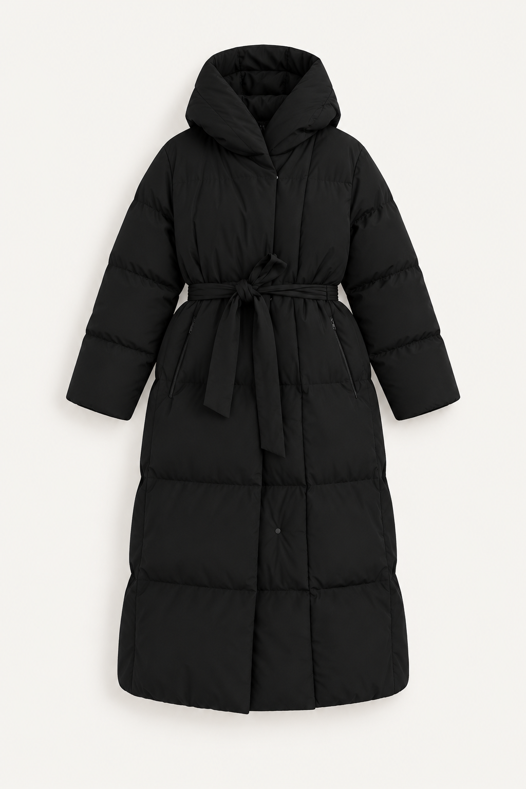 Hooded puffer Black
