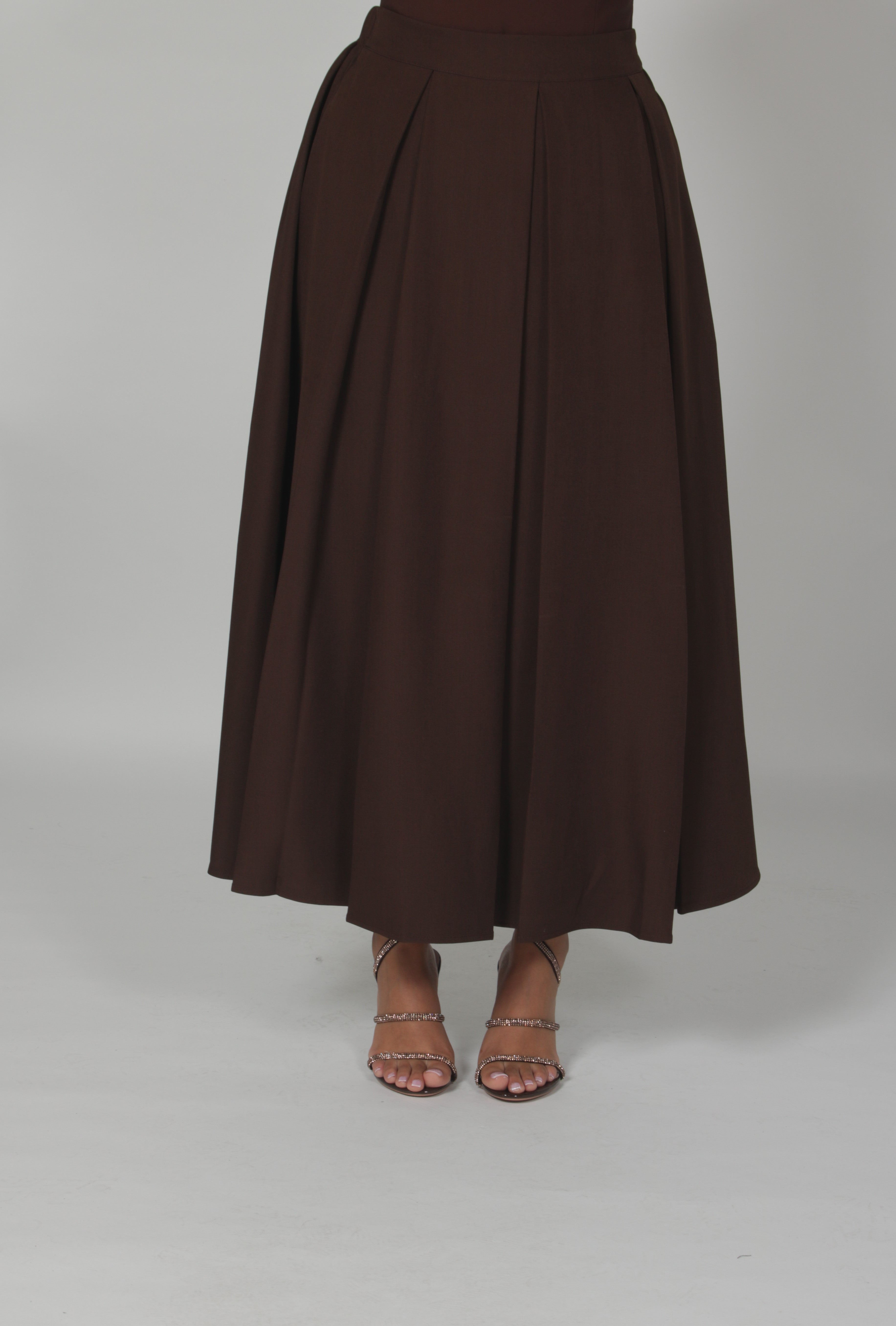 Flutter Skirt Brown
