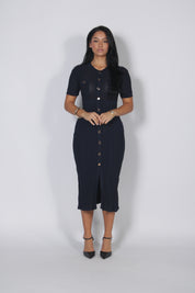 Sandra dress Navy