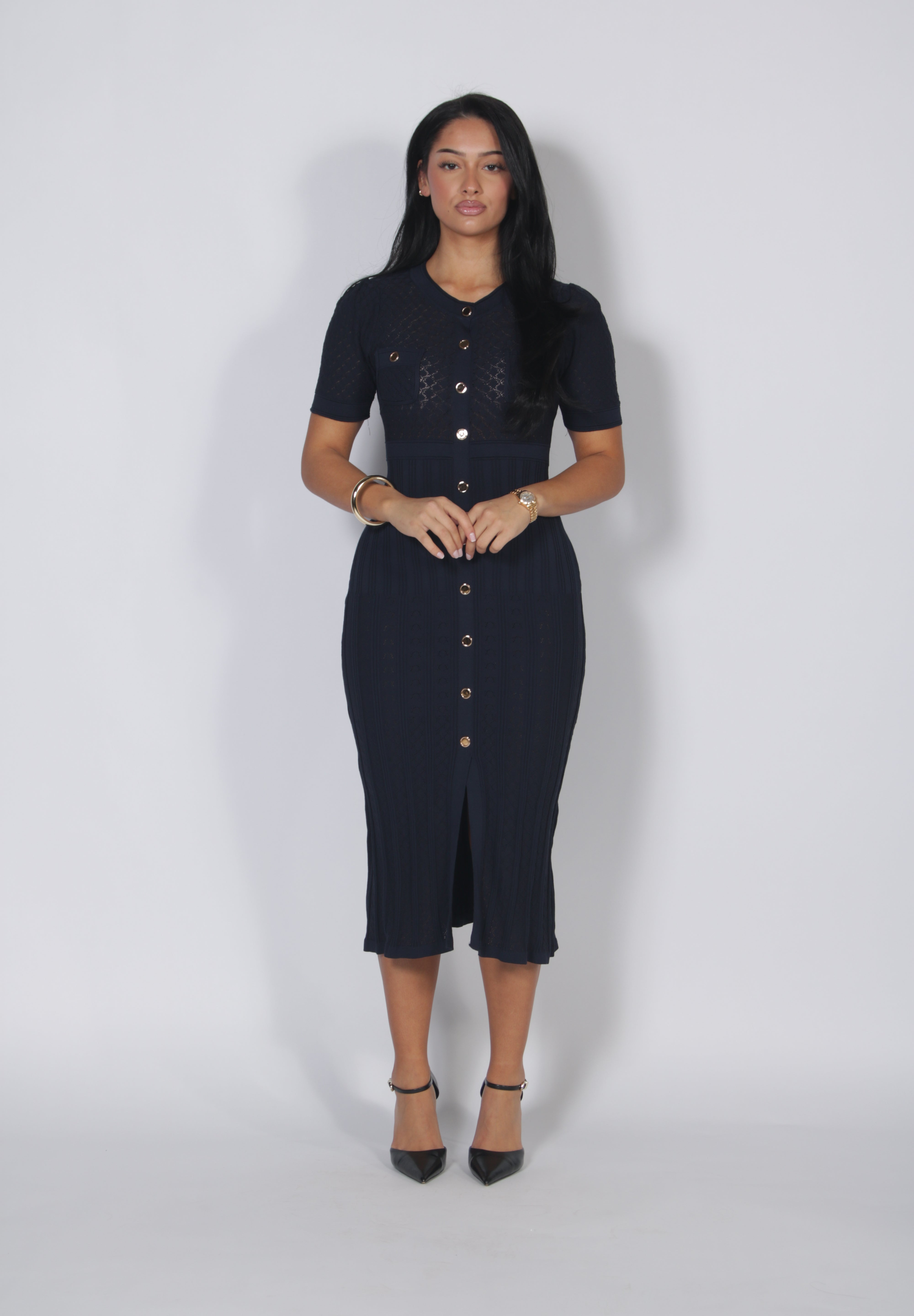 Sandra dress Navy