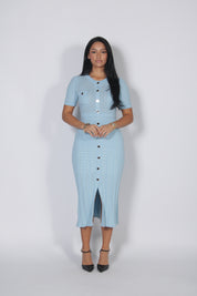 Sandra dress Blue