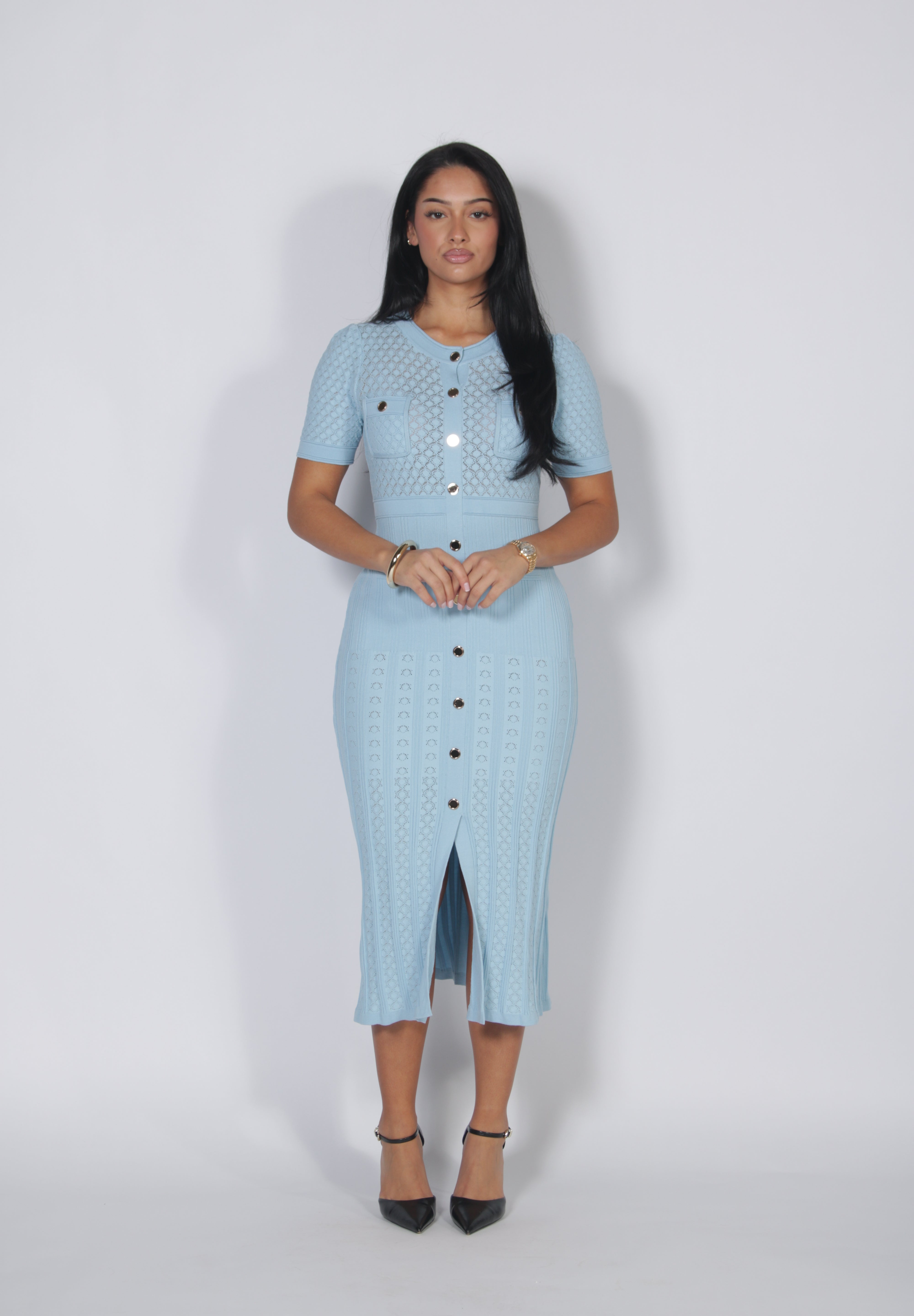 Sandra dress Blue