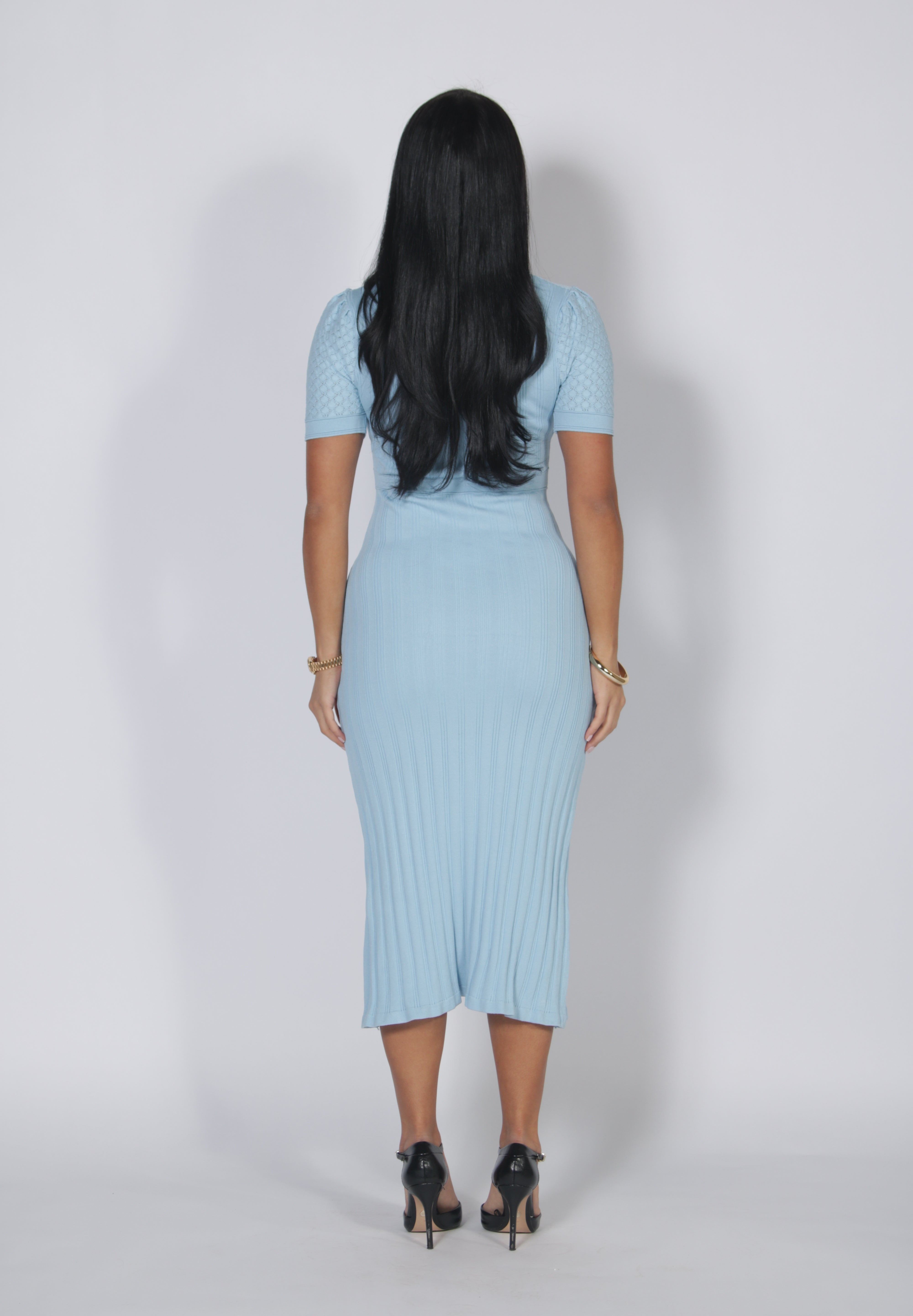 Sandra dress Blue
