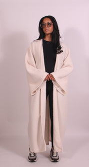 Longline Cardigan Creme (PRE ORDER)