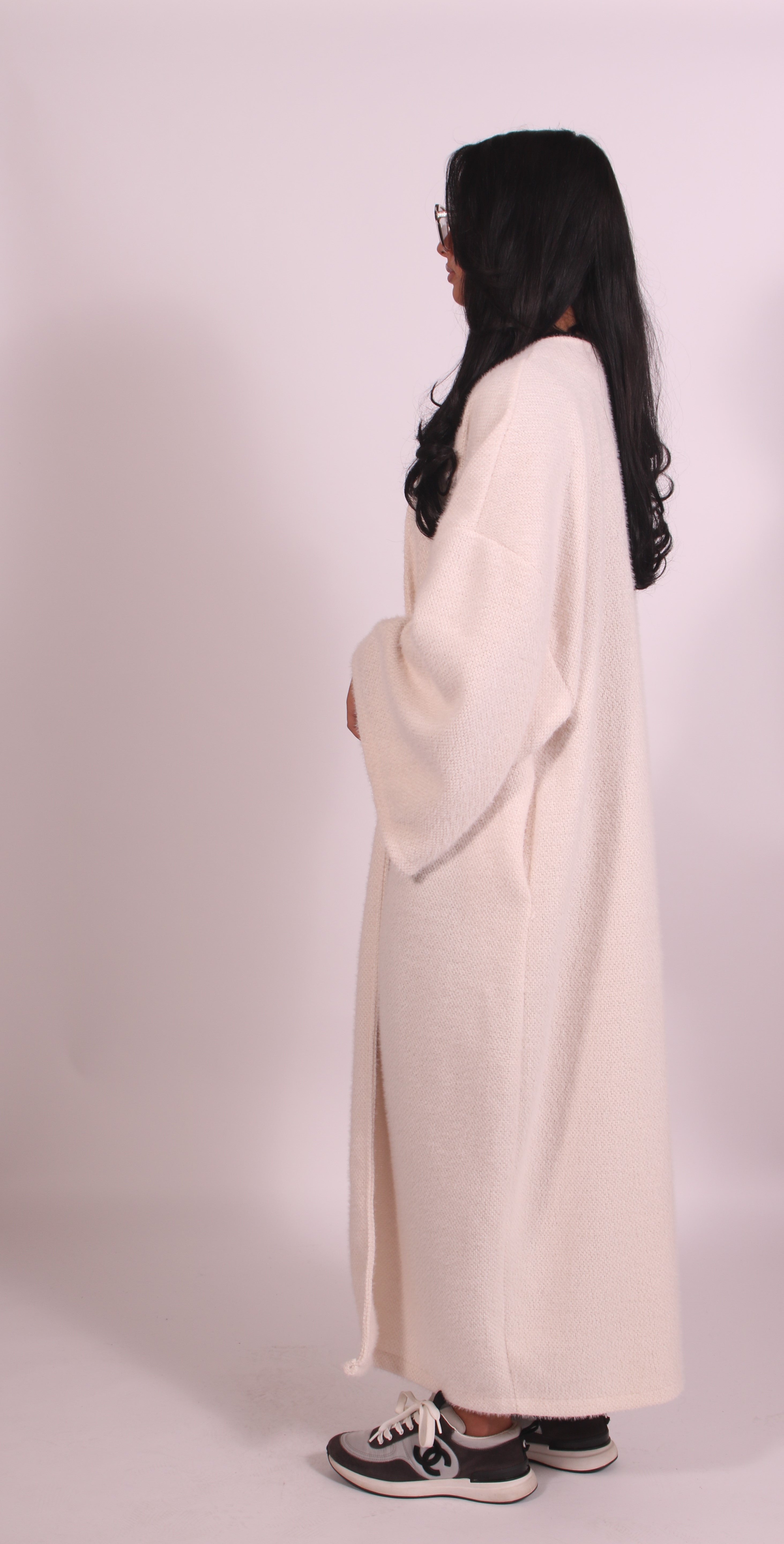 Longline Cardigan Creme (PRE ORDER)