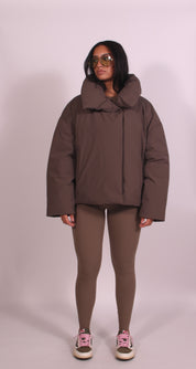 Huda Puffer Khaki
