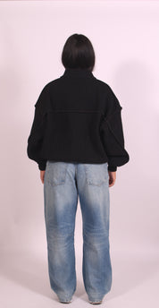 Heavyweight chique bomber Black