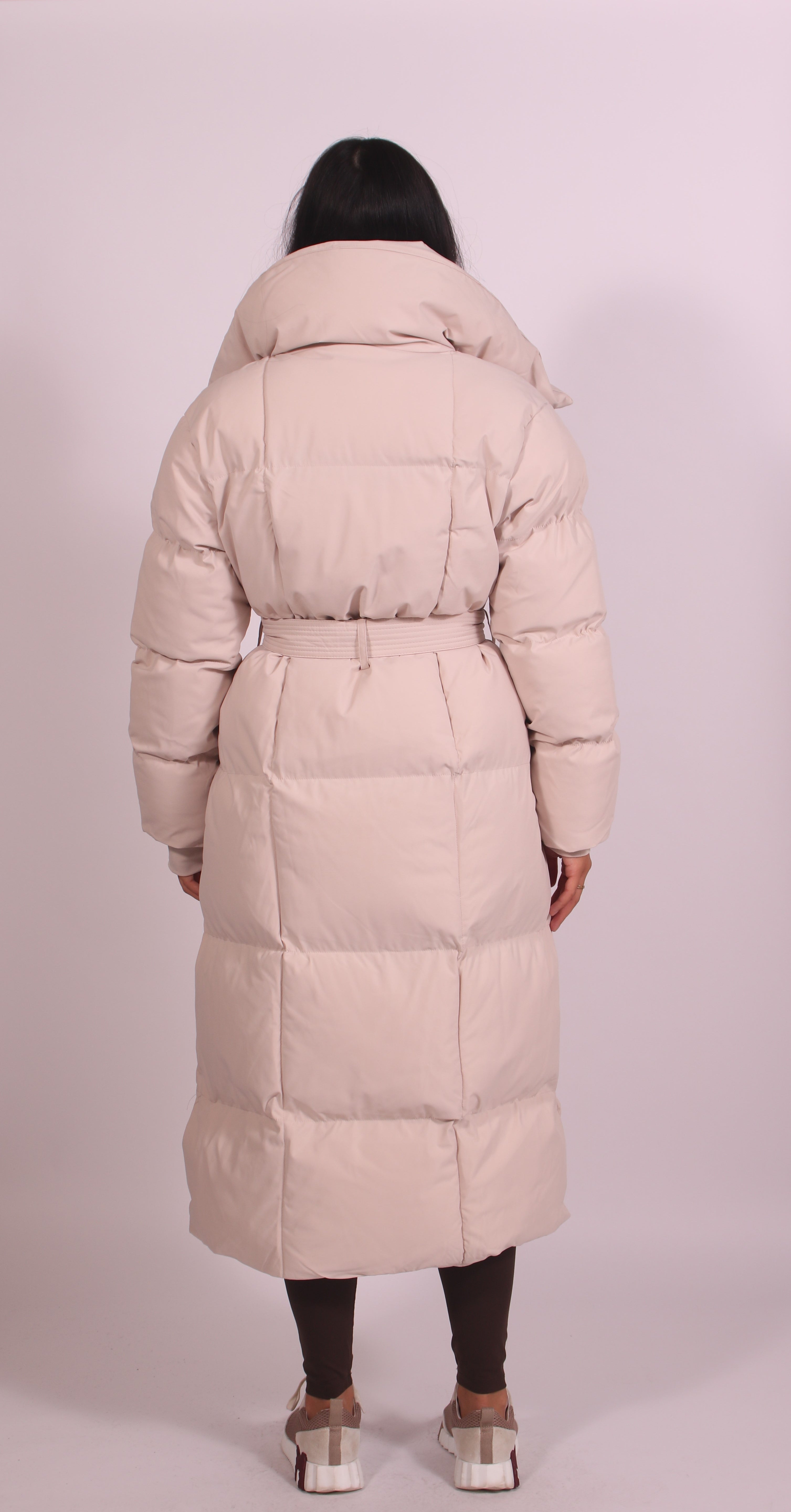 Longline puffer Cream
