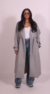 Winter trench Grey