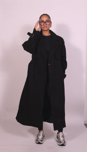 Winter trench Black (PRE ORDER)