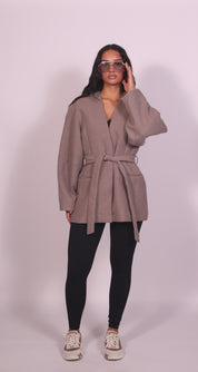 Winter blazer Taupe