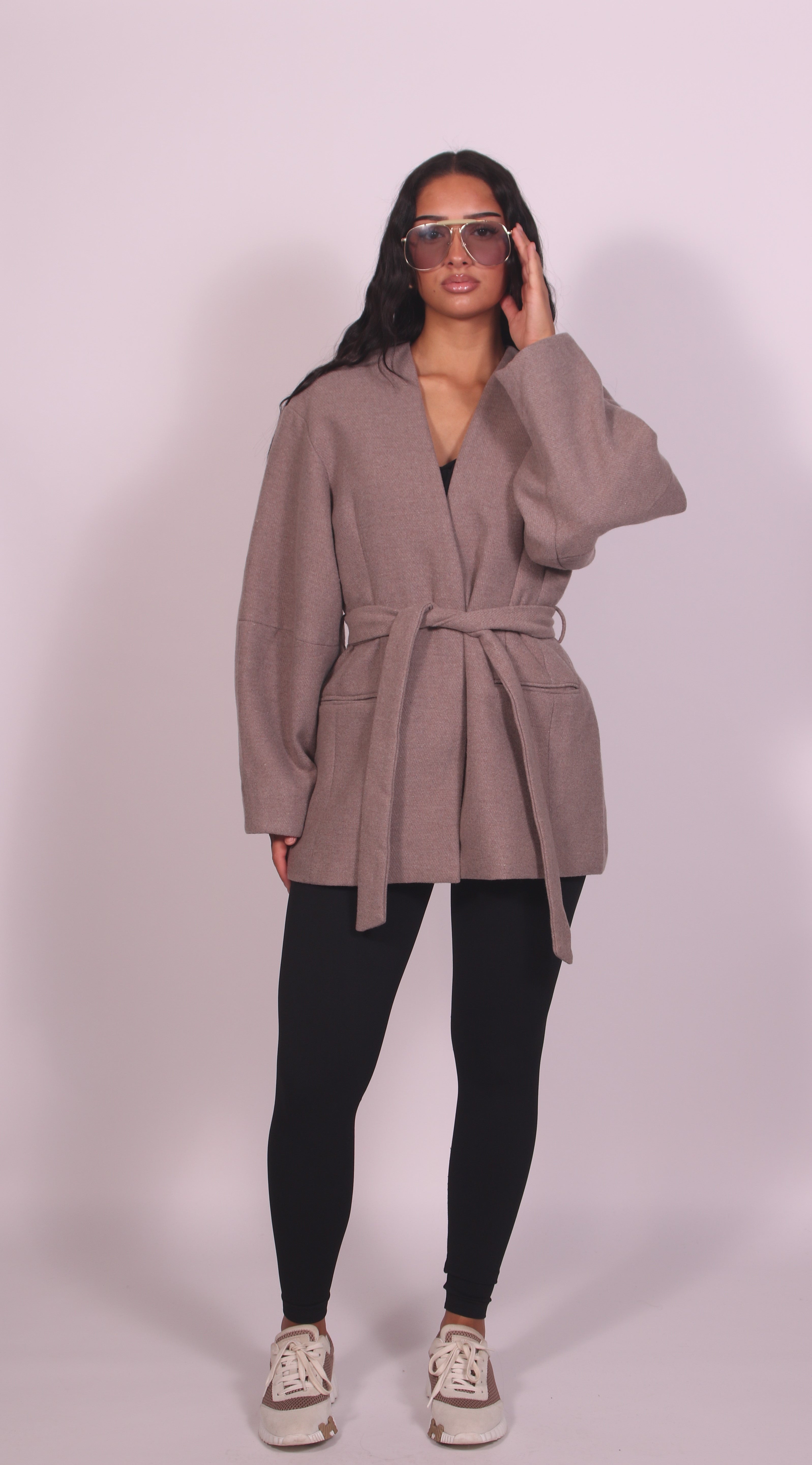 Winter blazer Taupe