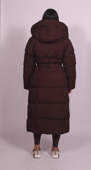 Hooded puffer Brown