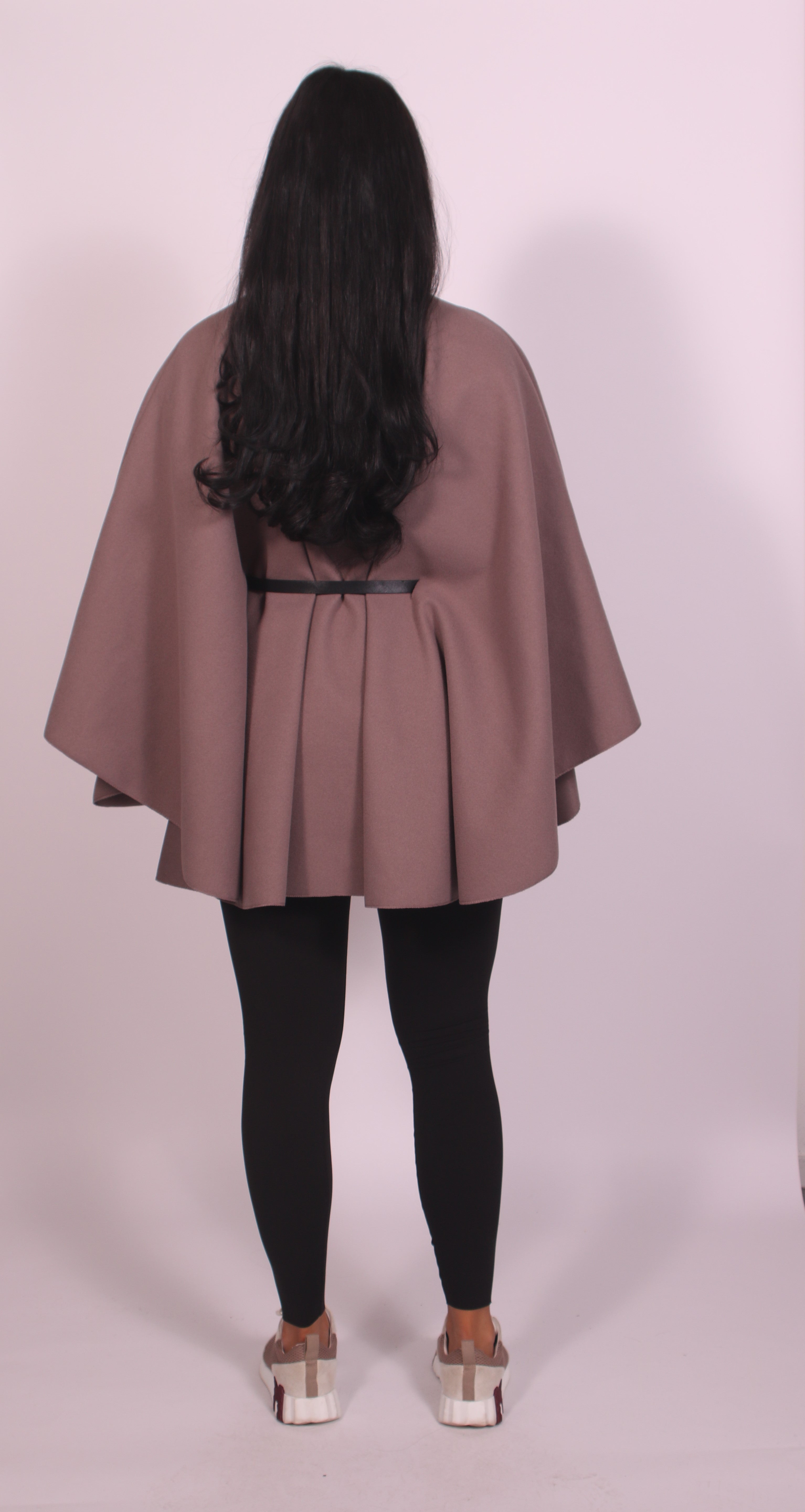 Classy cape Taupe