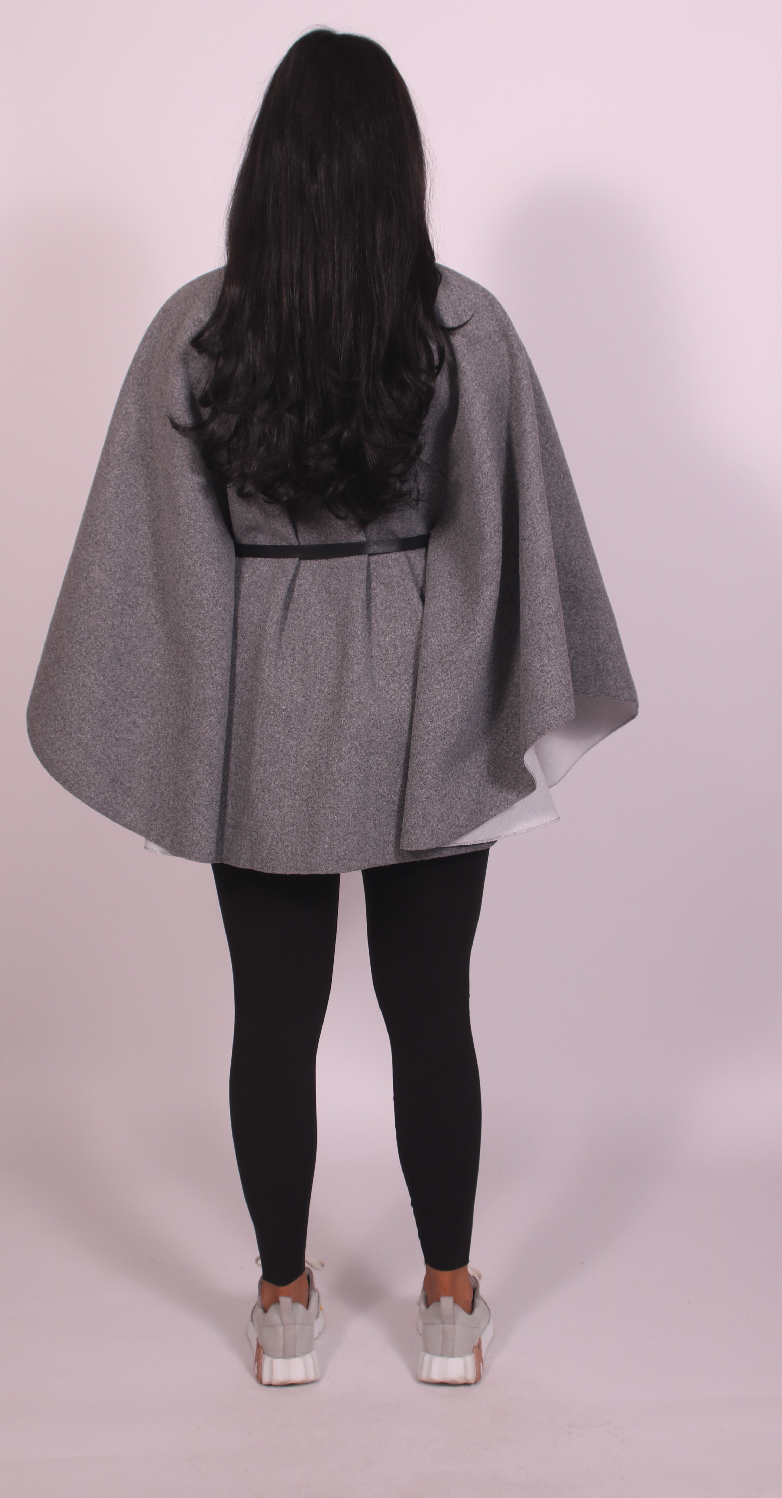 Classy cape Grey