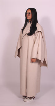 Elegant cape Cream
