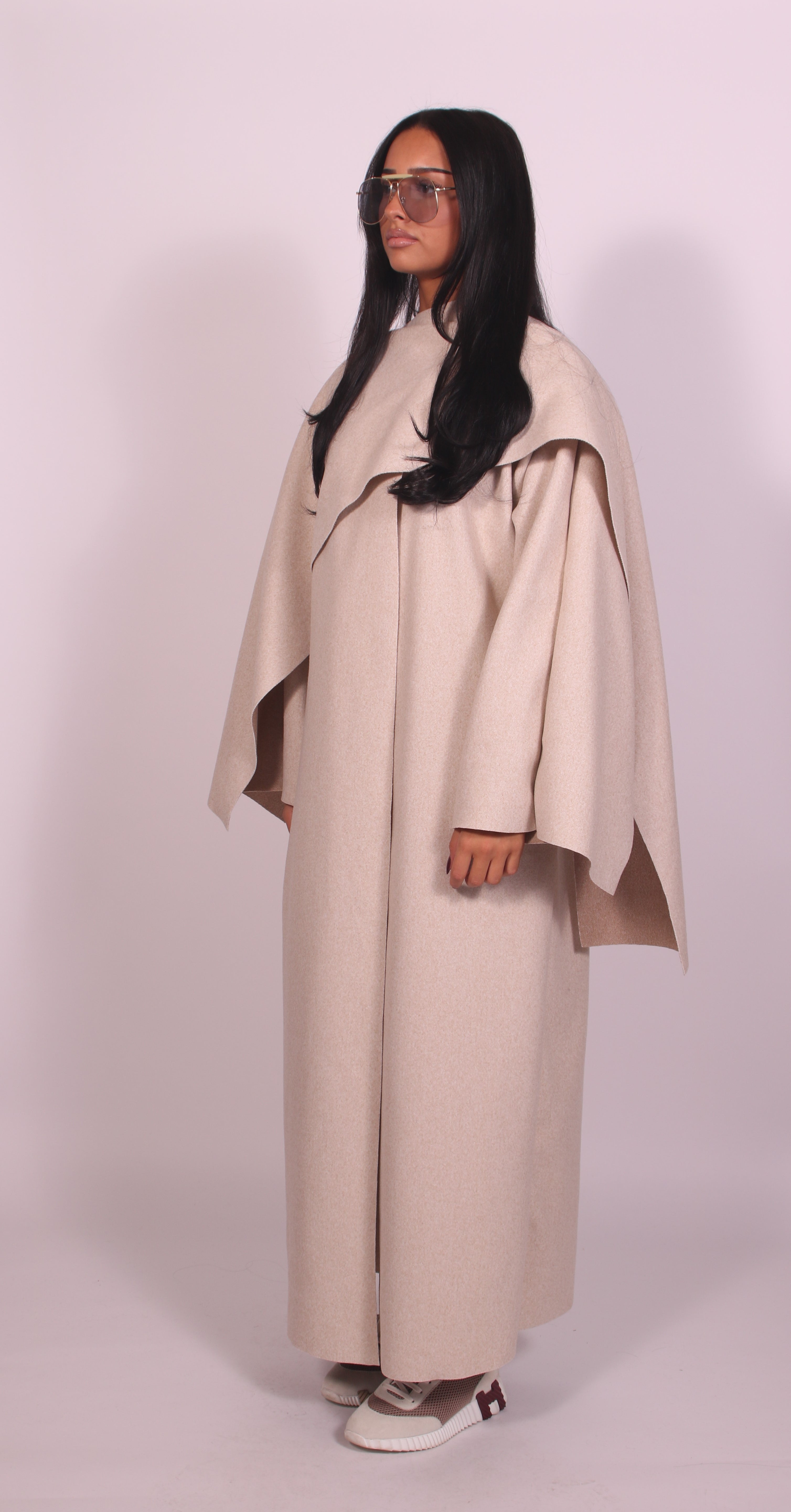 Elegant cape Cream