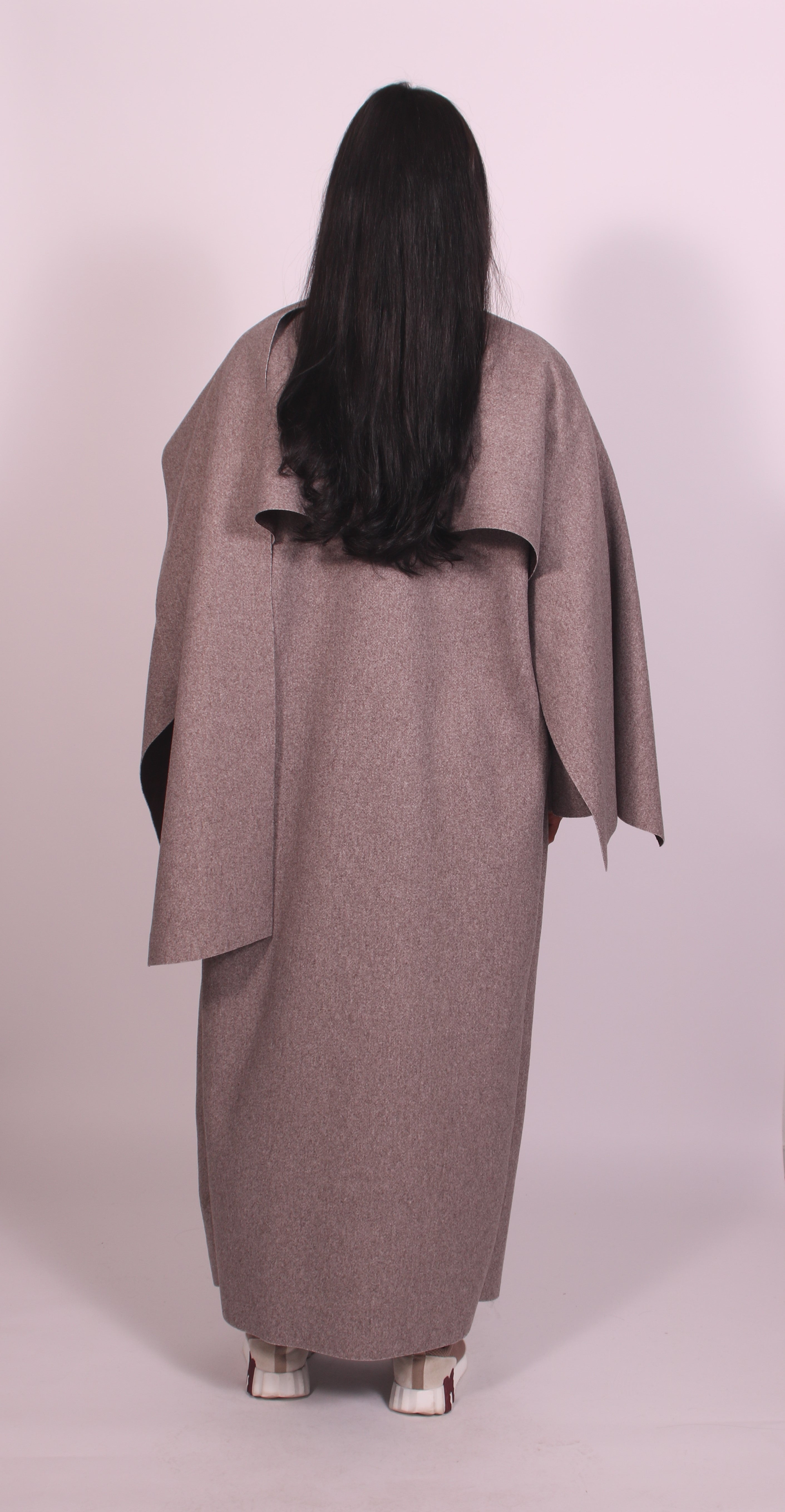 Elegant cape Taupe